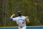 Baseball vs CGA  Wheaton College Baseball vs Coast Guard Academy during game two of the NEWMAC semi-finals playoffs. - (Photo by Keith Nordstrom) : Wheaton, baseball, NEWMAC